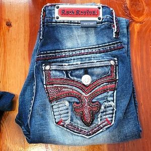 Ultra High Rise Rock Revival jeans